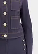 Giacca in twill con bottoni decorativi, bonprix