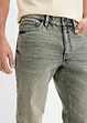 Jeans elasticizzati in denim robusto pregiato regular fit, straight, bonprix