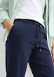 Bermuda in felpa con risvolto, bonprix