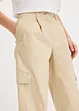 Pantaloni cargo larghi, bonprix