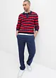 Pantaloni chino in puro cotone straight, relaxed fit, bonprix