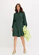 Abito camicia in fine tessuto misto viscosa, bonprix