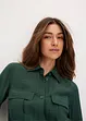 Abito camicia in fine tessuto misto viscosa, bonprix