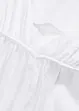 Blusa in crinkle operato, bonprix