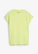 T-shirt boxy con dettagli alle maniche, bonprix