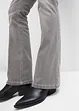 Jeans bootcut, vita alta, bonprix