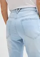 Jeans bootcut, vita alta, bonprix
