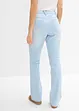 Jeans bootcut, vita alta, bonprix
