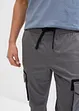 Pantaloni elasticizzati con elastico in vita e tasconi, regular fit, bonprix