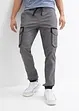 Pantaloni elasticizzati con elastico in vita e tasconi, regular fit, bonprix