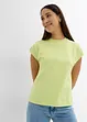 T-shirt boxy con dettagli alle maniche, bonprix