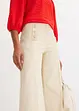Pantaloni in twill con bottoni decorativi, bonprix