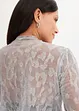 Maglia a maniche lunghe con fantasia glitterata, bonprix
