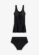 Tankini lungo (set 2 pezzi), bonprix