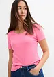 Maglia a costine con puro cotone biologico (pacco da 2), bonprix