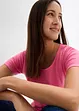 Maglia a costine con puro cotone biologico (pacco da 2), bonprix