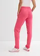 Pantaloni in felpa  con stampa in materiale pesante, bonprix