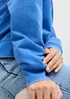 Felpa oversize in misto viscosa e cotone morbido, bonprix