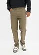 Pantaloni elasticizzati classic fit con puro cotone, straight, bonprix