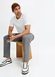 Pantaloni elasticizzati classic fit con puro cotone, straight, bonprix