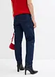 Mom jeans cropped, a vita alta, bonprix