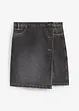 Gonna di jeans con effetto a portafoglio, bonprix
