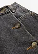 Gonna di jeans con effetto a portafoglio, bonprix