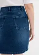 Gonna di jeans con effetto a portafoglio, bonprix