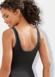 Costume intero sportivo ad asciugatura rapida con inserti a contrasto, bonprix