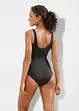 Costume intero sportivo ad asciugatura rapida con inserti a contrasto, bonprix