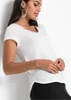 T-shirt in morbida viscosa, bonprix