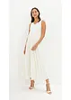 Abito da sposa prémaman con pizzo, satin e georgette, bonprix