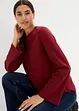 Maglia a maniche lunghe Essential, in cotone pesante, bonprix