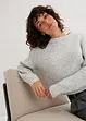 Maglione in morbido filato grosso misto lana, bonprix