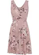 Miniabito con mesh fantasia, bonprix