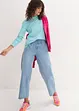 Maglia lunga con scollo rotondo a maniche lunghe  (pacco da 5), bonprix