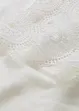 Maglia in puro lino con maniche effetto uncinetto, bonprix