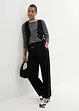 Pantaloni larghi in misto viscosa, bonprix