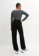 Pantaloni larghi in misto viscosa, bonprix