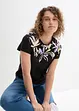 Maglia in cotone a mezze maniche, bonprix