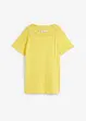 Maglia in puro lino con pizzo, bonprix