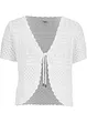 Bolero all'uncinetto a maniche corte, bonprix