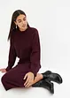 Abito in maglia e maglione abbinato (set 2 pezzi), bonprix