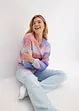 Cardigan in morbido filato grosso misto lana, bonprix