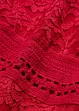 Abito in pizzo con inserto a uncinetto, bonprix