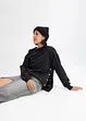 Felpa oversize in puro cotone biologico, bonprix