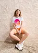T-shirt in puro cotone biologico, bonprix