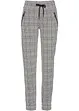 Pantaloni principe di Galles con elastico in vita, bonprix