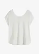 Maglia con inserto effetto uncinetto, bonprix