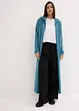Maxi cardigan in filato piumato soffice, bonprix